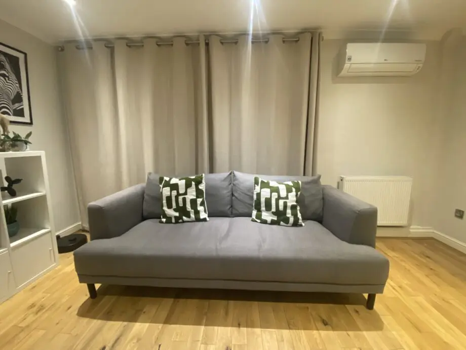 Made grey sofa
