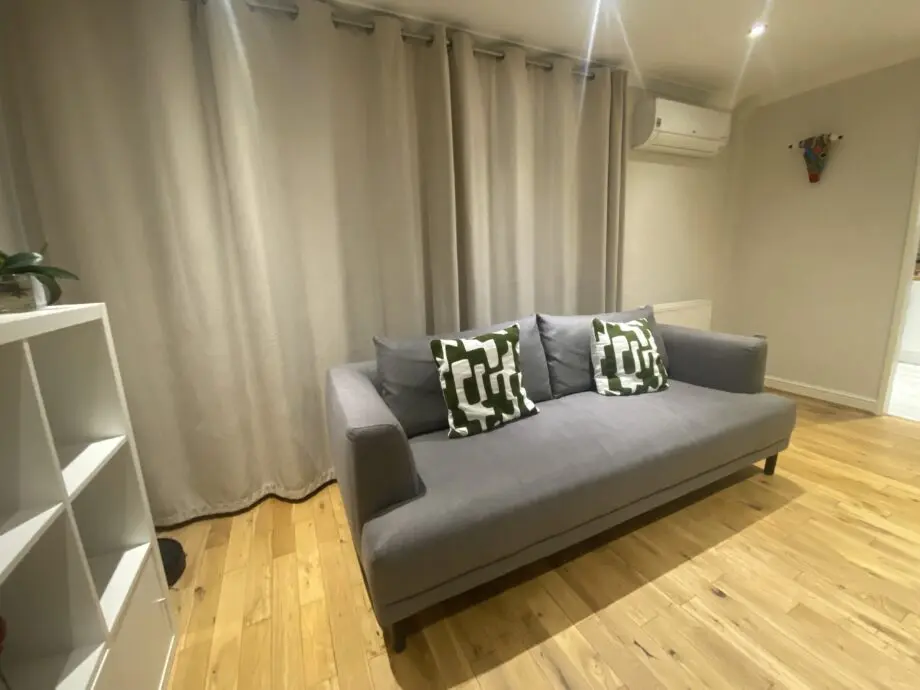 Made grey sofa