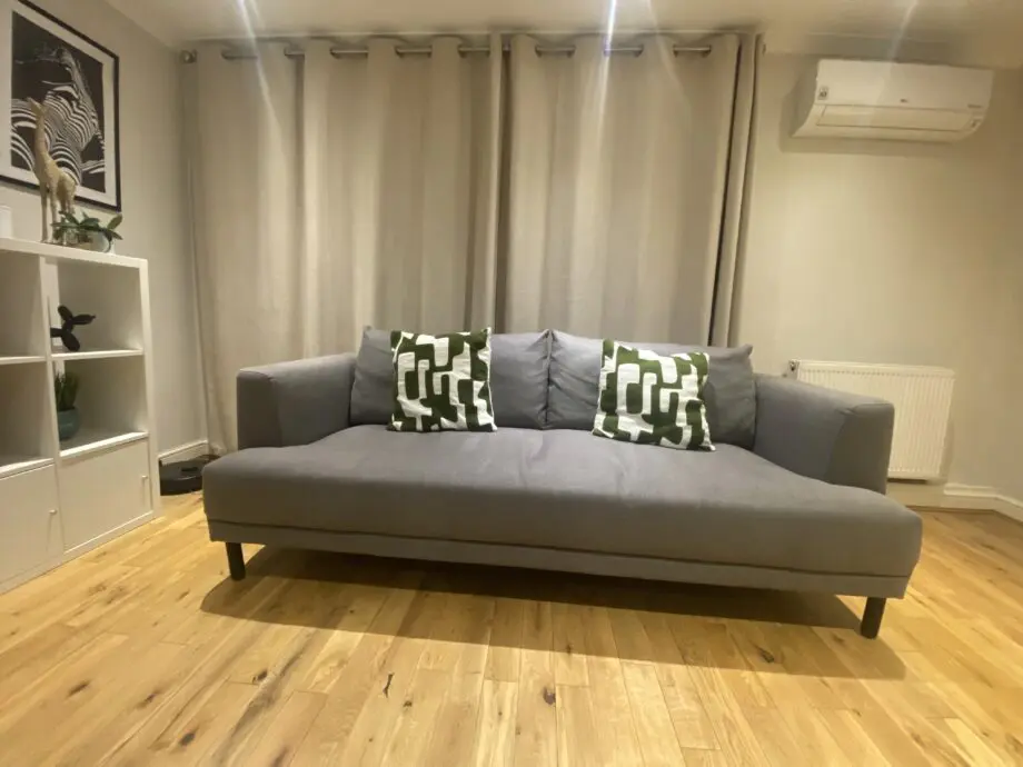 Made grey sofa