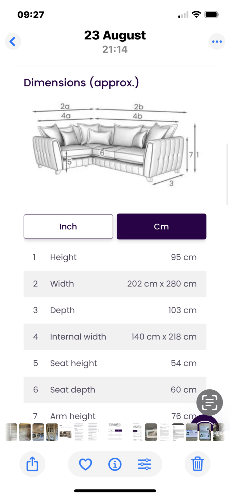 DFS Cherished right hand facing corner sofa. In beautiful as new condition.