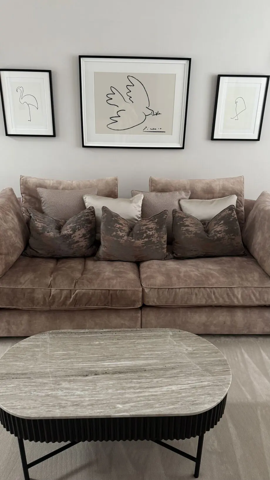 Sofology Emperor Champagne Sofa