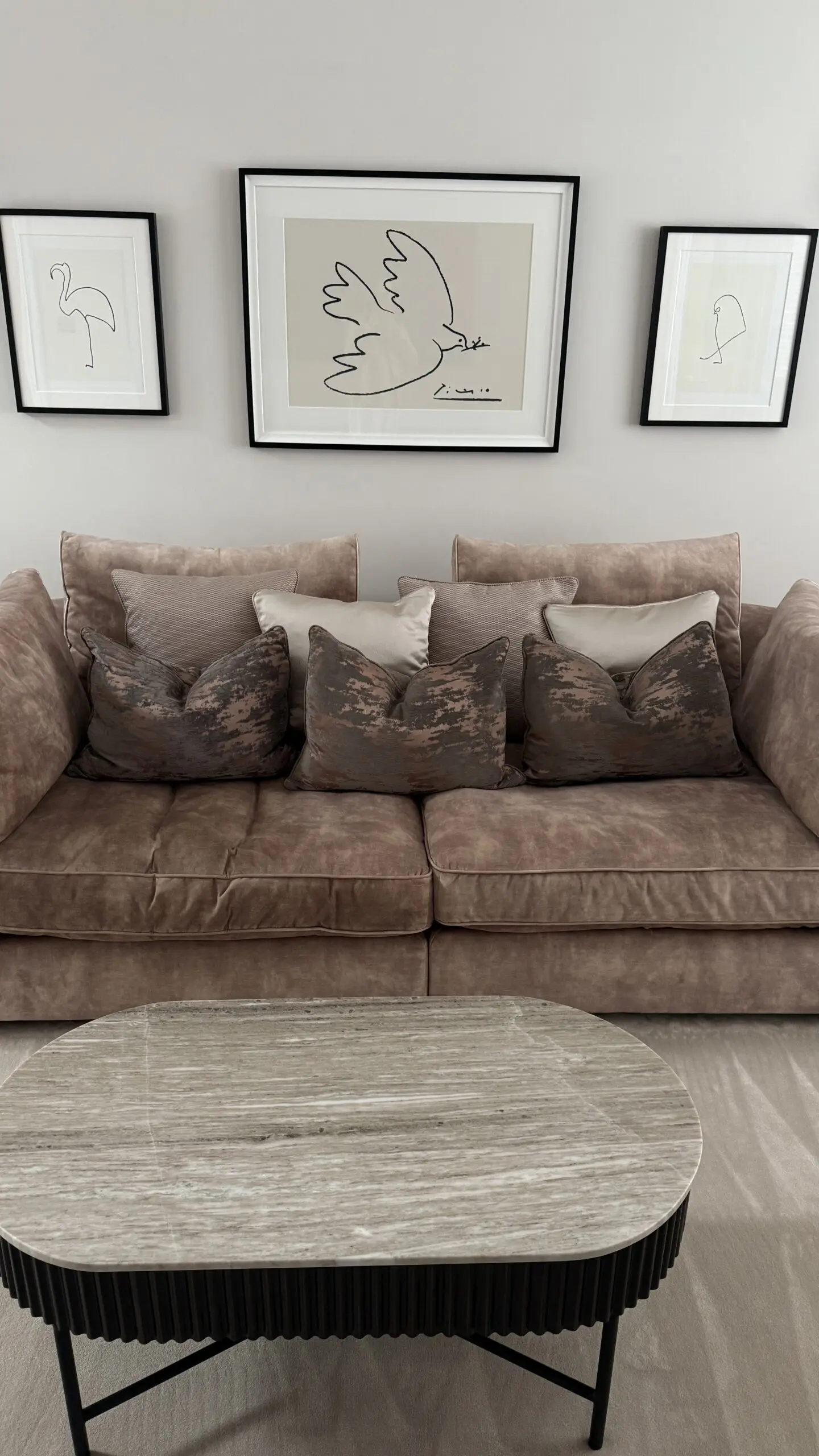 Sofology Emperor Champagne Sofa
