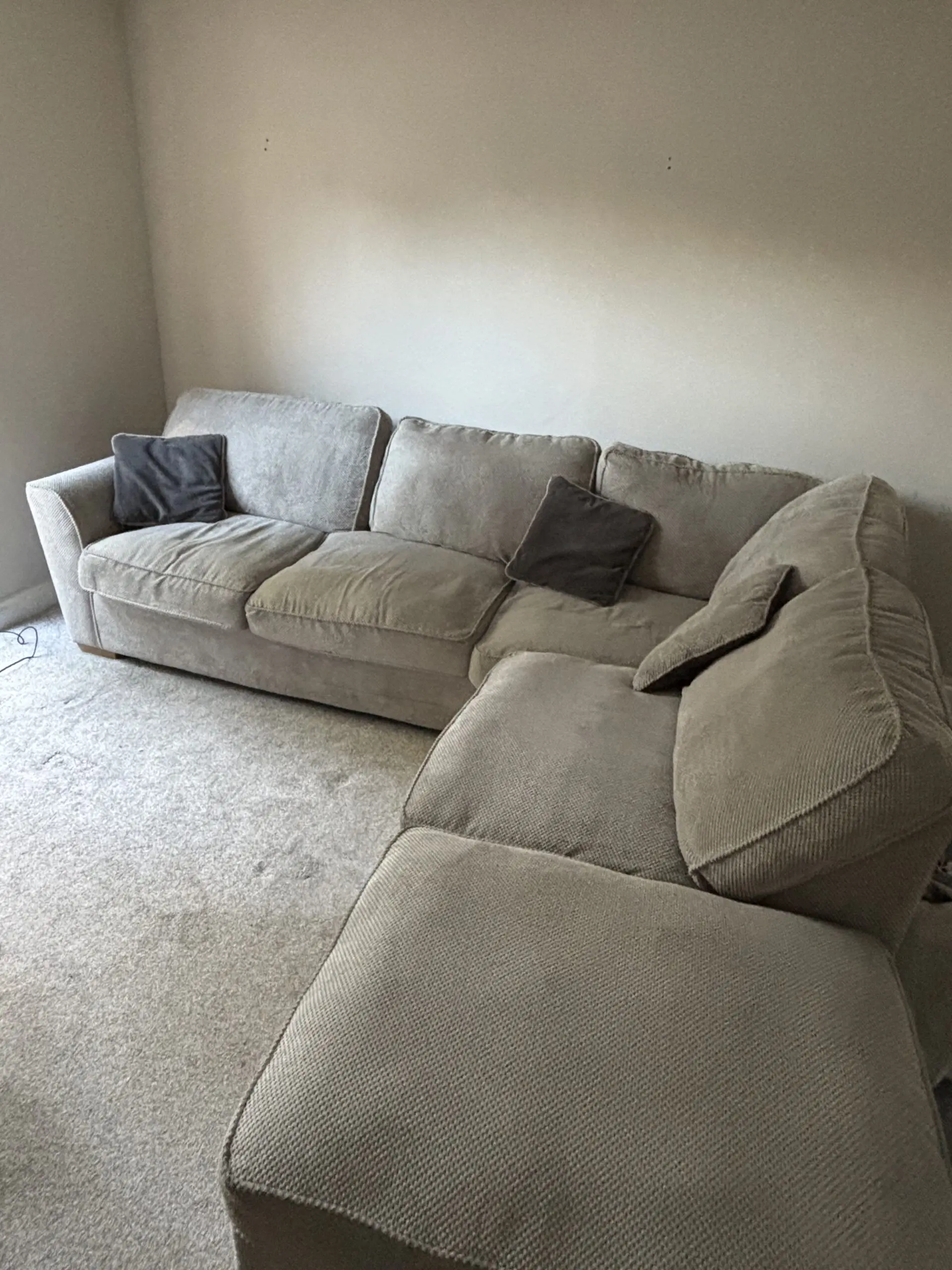 Corner Sofa Right Hand, Oak Furniture Nebraska Range