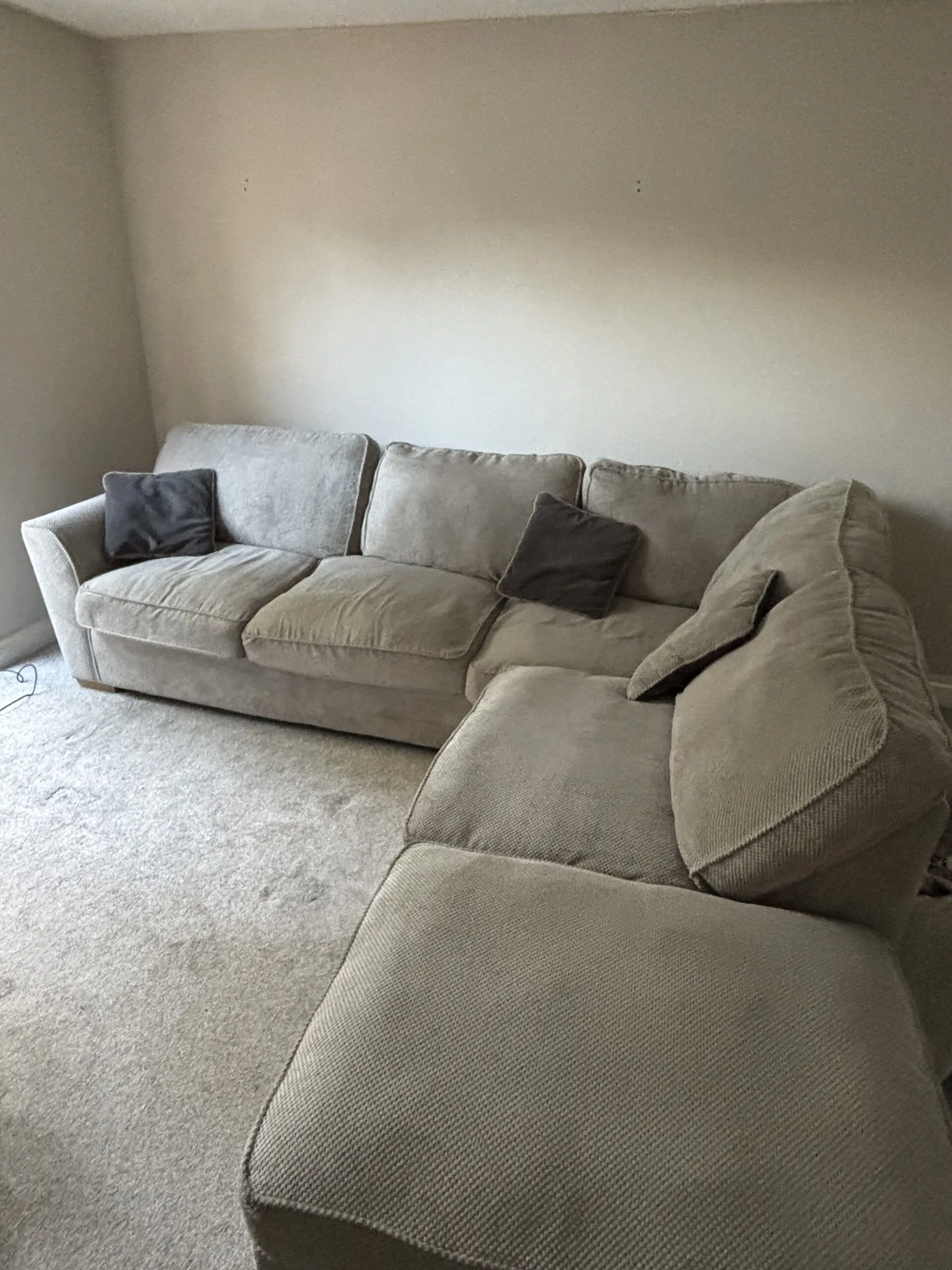 Corner Sofa Right Hand, Oak Furniture Nebraska Range