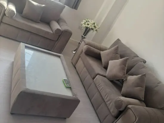 3 seater, 2 seater and a coffee table
