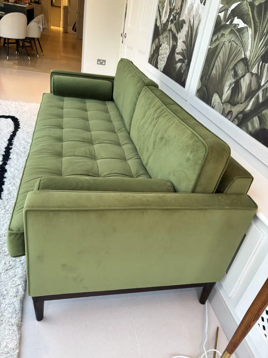 Swyft, Vine Green, Model 02 3 seater sofa