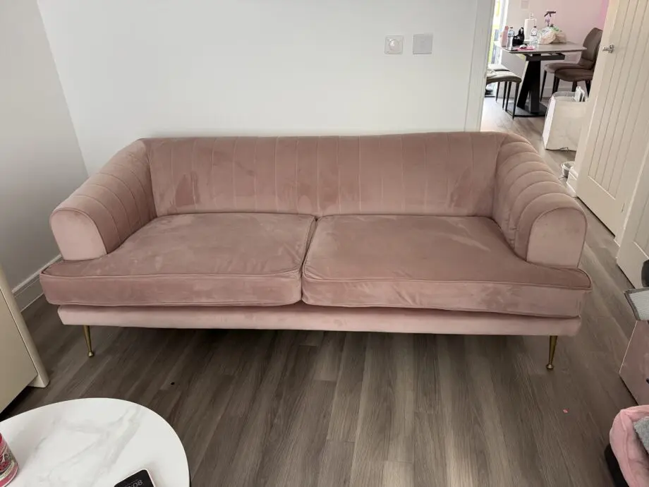 DFS Enchanted 4 Seater Sofa in Blush