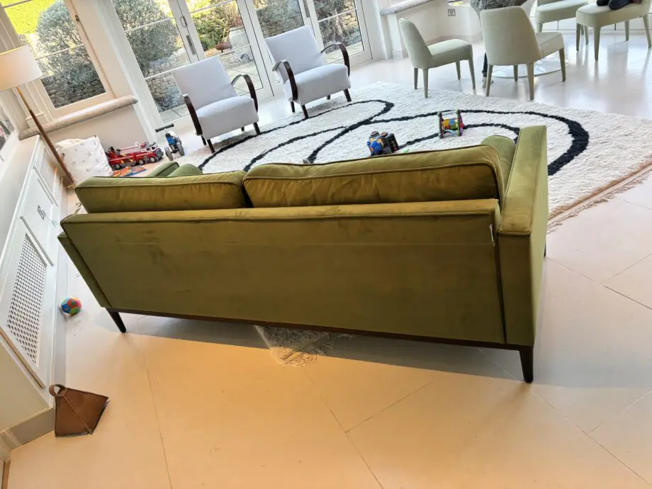 Swyft, Vine Green, Model 02 3 seater sofa