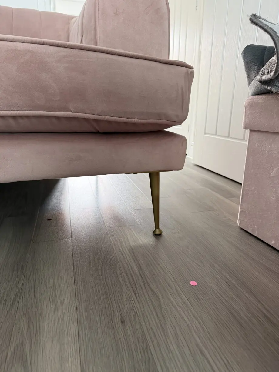 DFS Enchanted 4 Seater Sofa in Blush