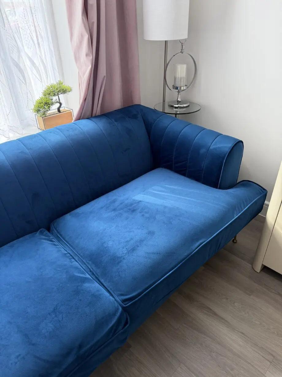 DFS Enchanted 4 Seater Sofa in Royal Blue