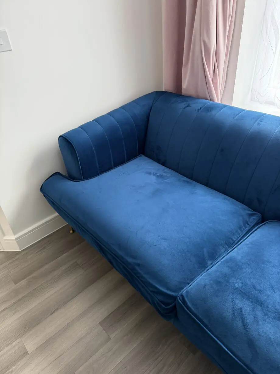 DFS Enchanted 4 Seater Sofa in Royal Blue
