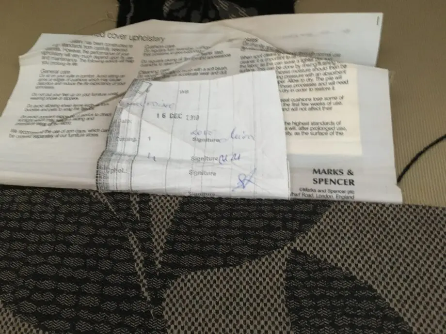 Marks & Spencer’s 2 Seater Sofa