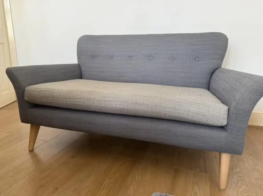 John Lewis retro-style Carrie 2 seater sofa