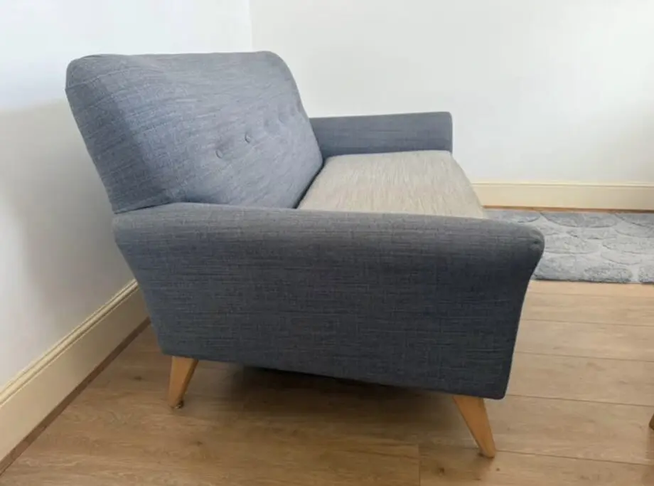 John Lewis retro-style Carrie 2 seater sofa