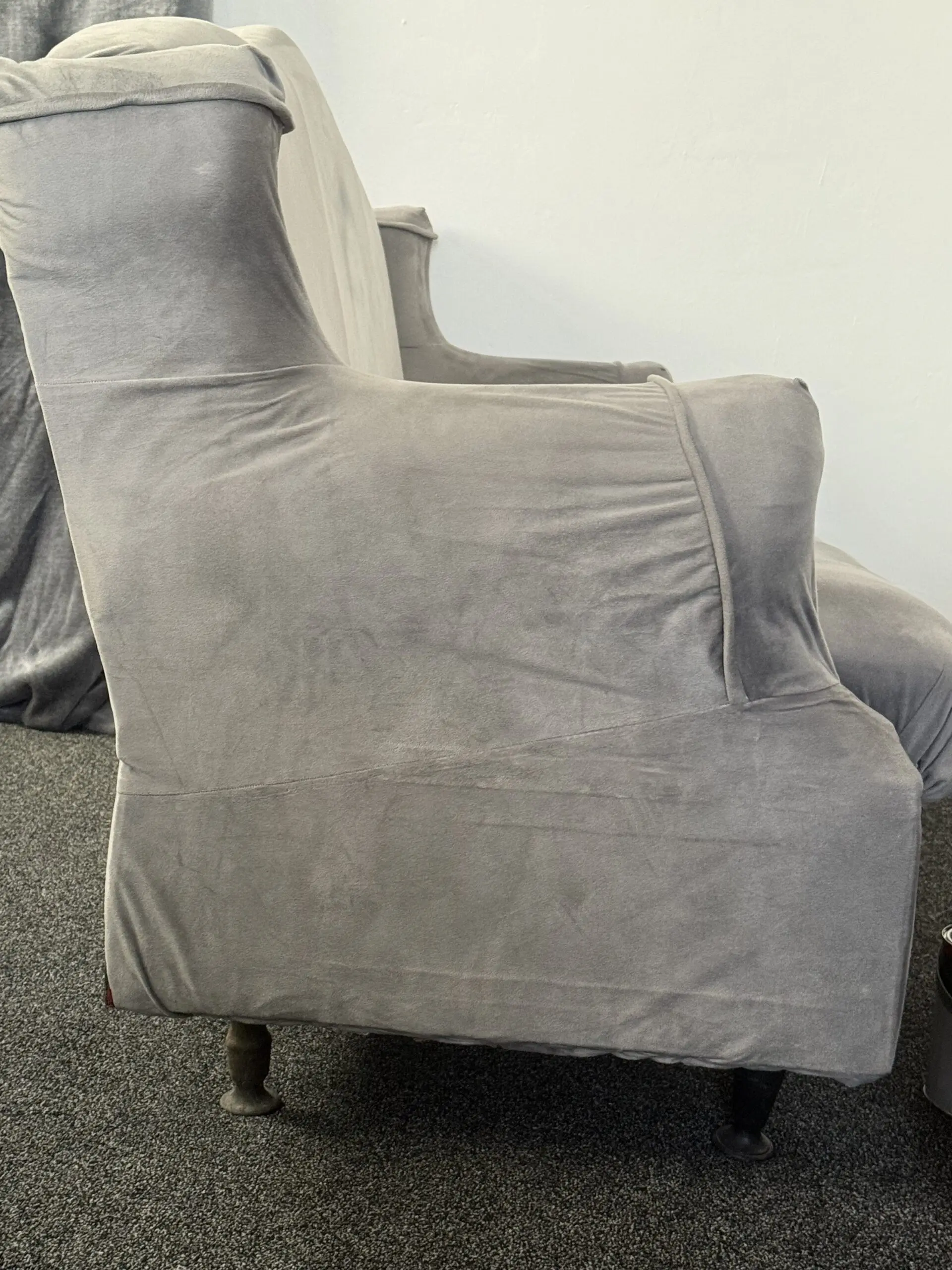 Stylish Grey 3-Seater Sofa Bed with Storage – Excellent Condition