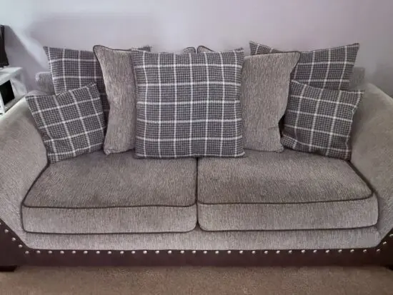 Grey sofa 3 seater