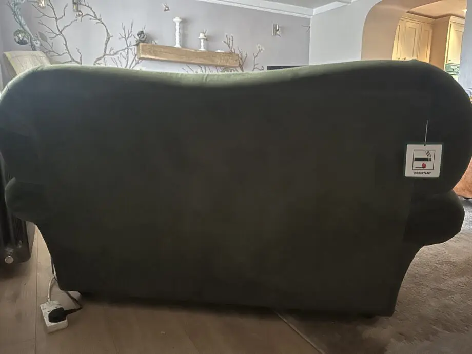 Swoon Willows Loveseat, Fern Green Easy Velvet