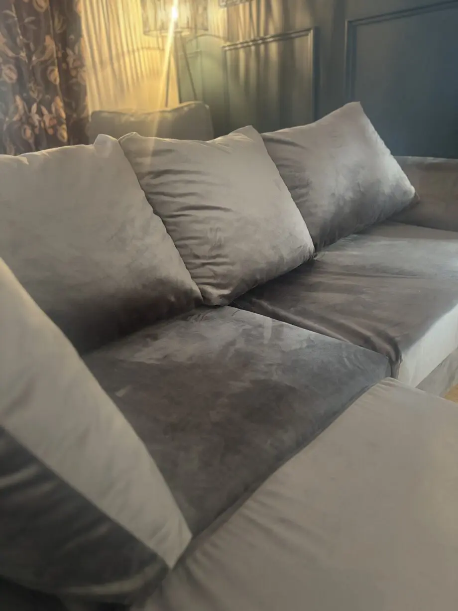 Brand new corner grey sofa