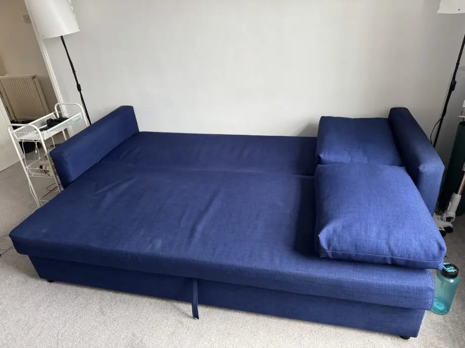 IKEA friheten 3 seater sofabed navy blue