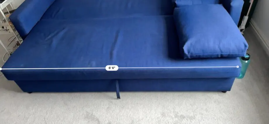 IKEA friheten 3 seater sofabed navy blue