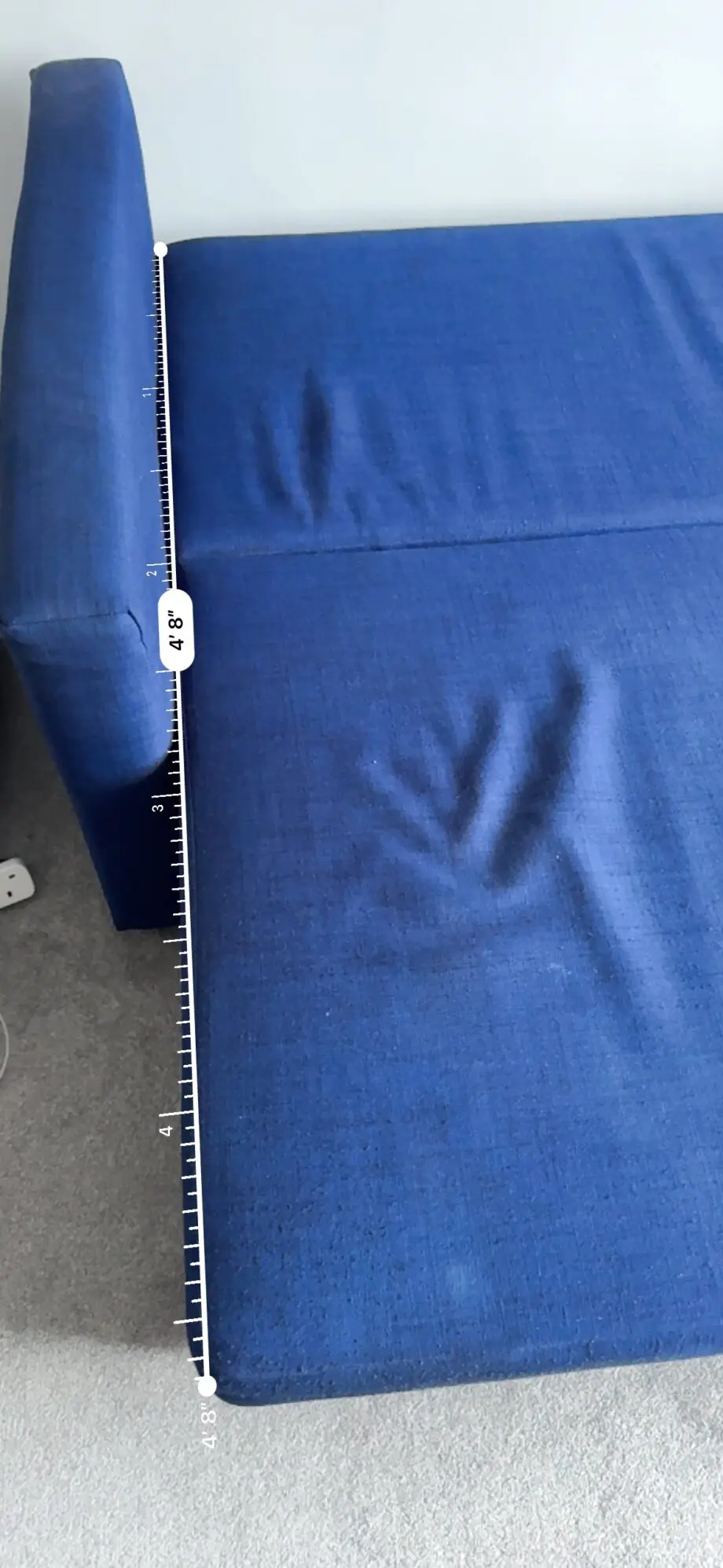 IKEA friheten 3 seater sofabed navy blue