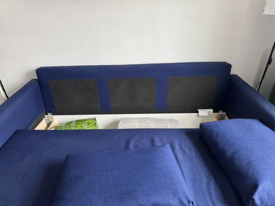 IKEA friheten 3 seater sofabed navy blue