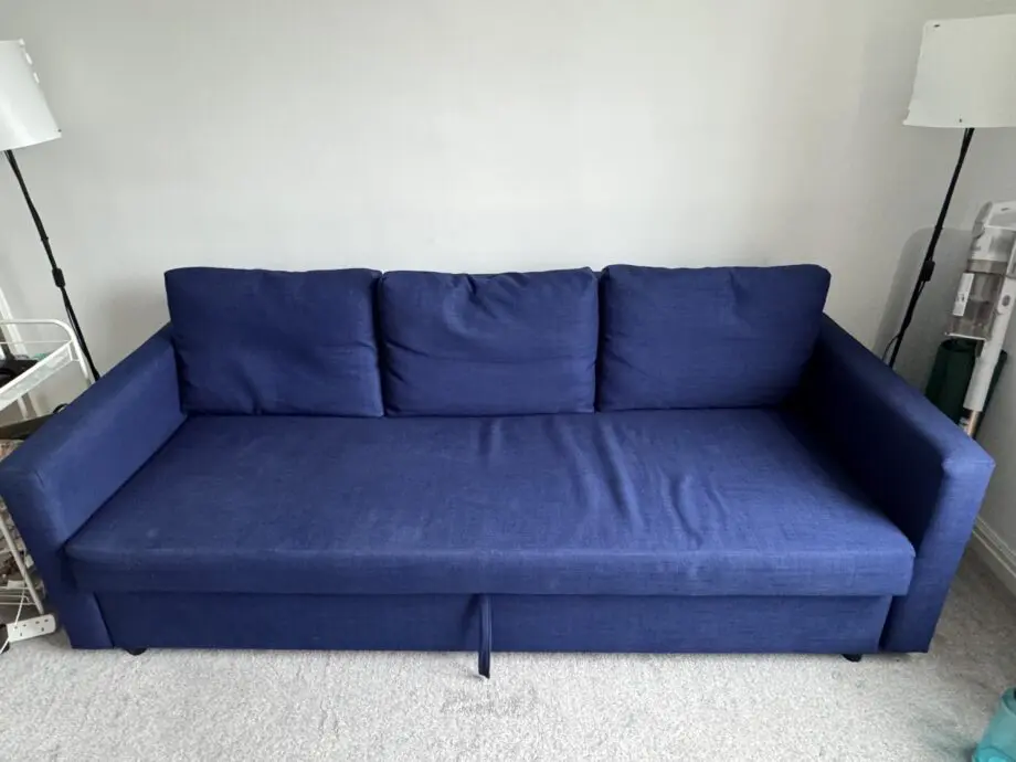 IKEA friheten 3 seater sofabed navy blue