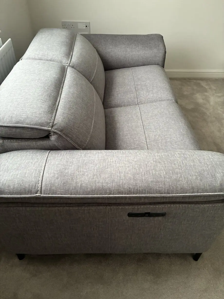 DFS Sonder 2 Seat Power Recliner, Grey