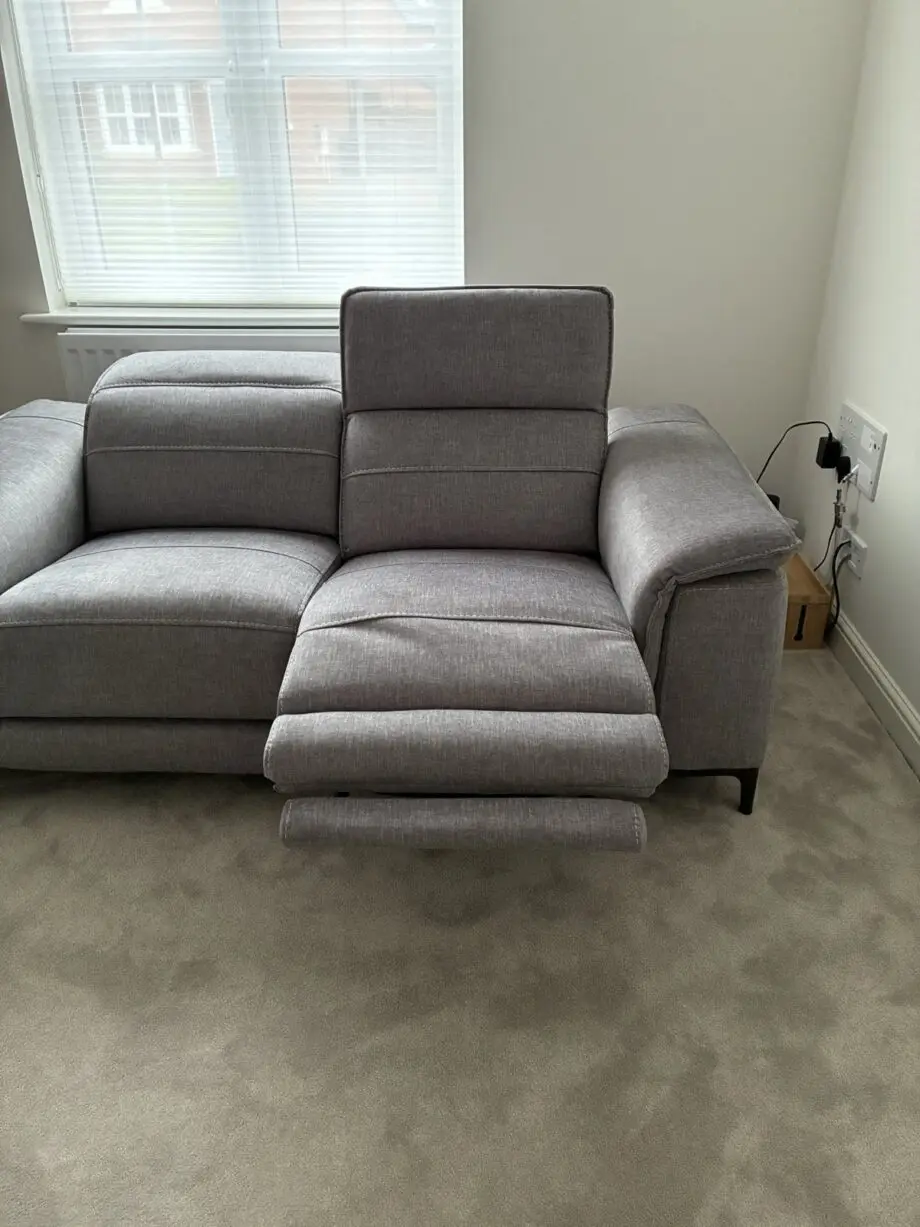 DFS Sonder 2 Seat Power Recliner, Grey