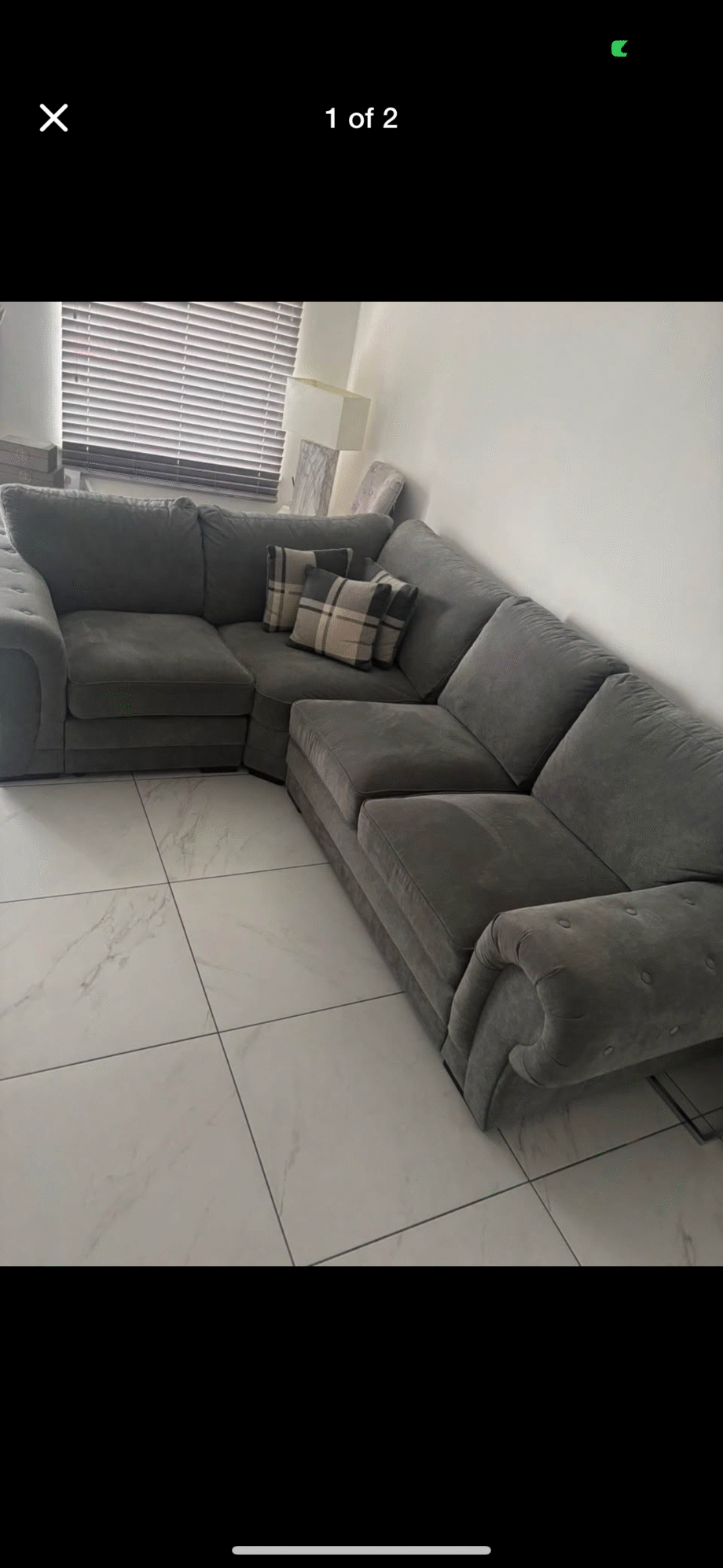Corner group sofa