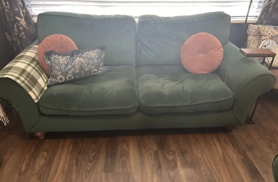 DFS Green Evelyn Sofa