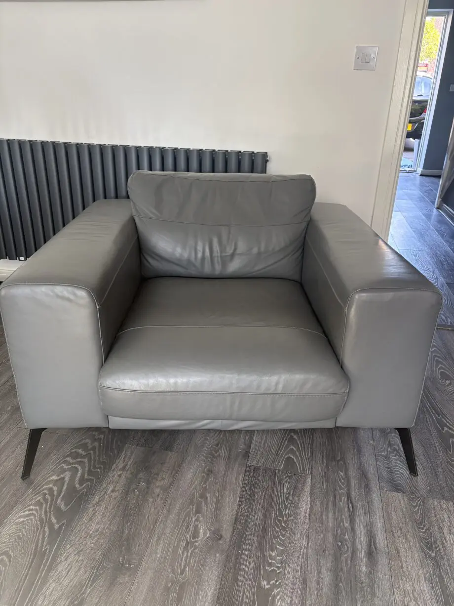 DFS corner sofa and chair