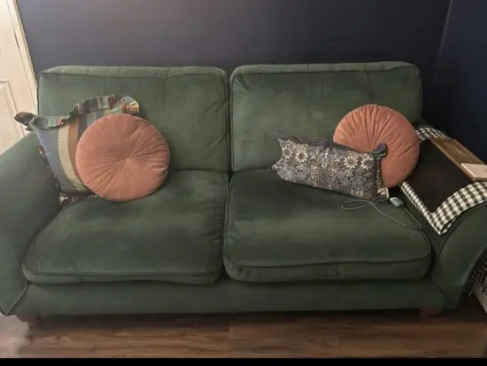 DFS Green Evelyn Sofa