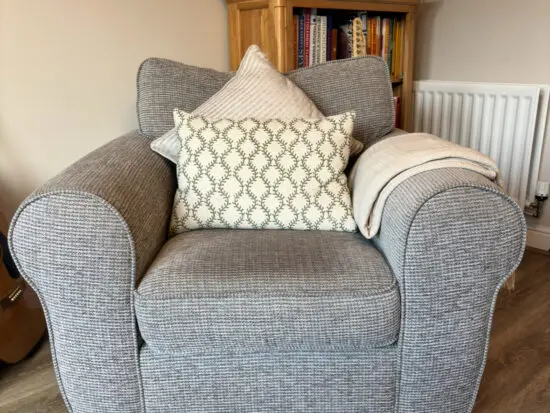 Sofology Fabric Armchair in Grey