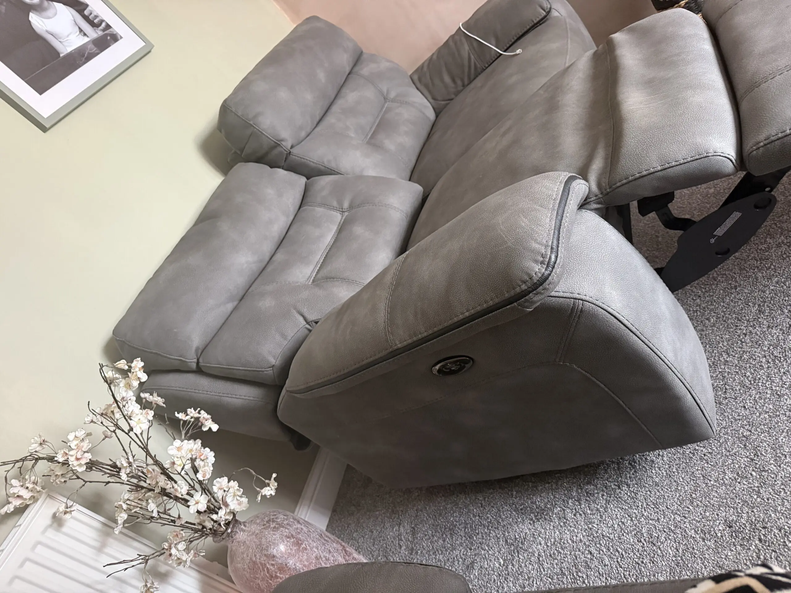 DFS Foster 2 Seat Power Plus (Electric) Recliner Sofa