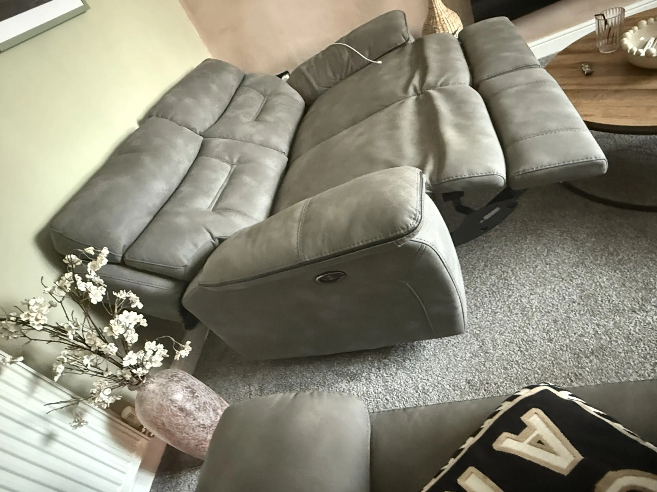 DFS Foster 2 Seat Power Plus (Electric) Recliner Sofa
