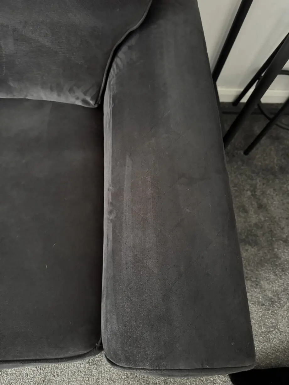 DFS Orka Black Sofa