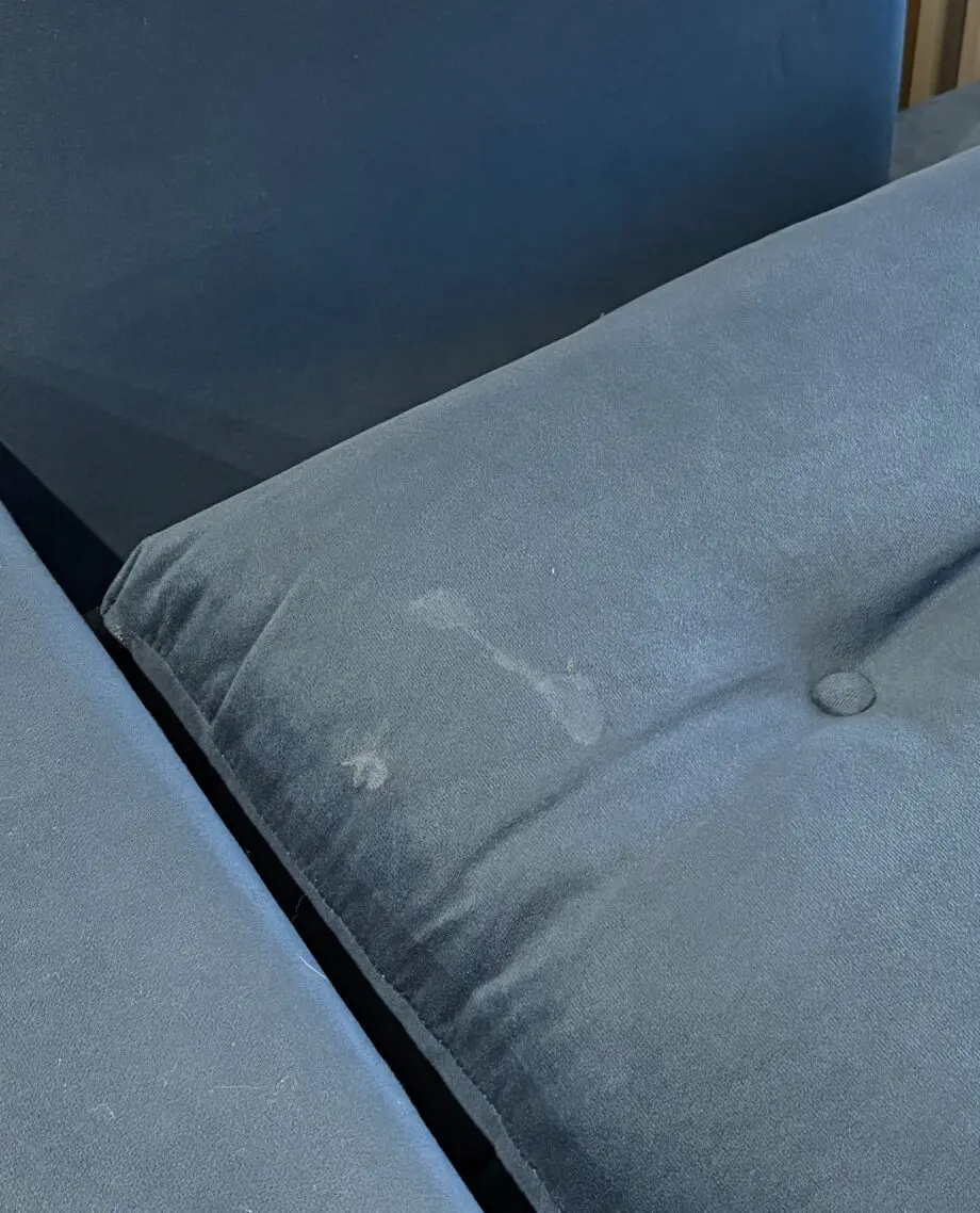 blue Corner sofa bed