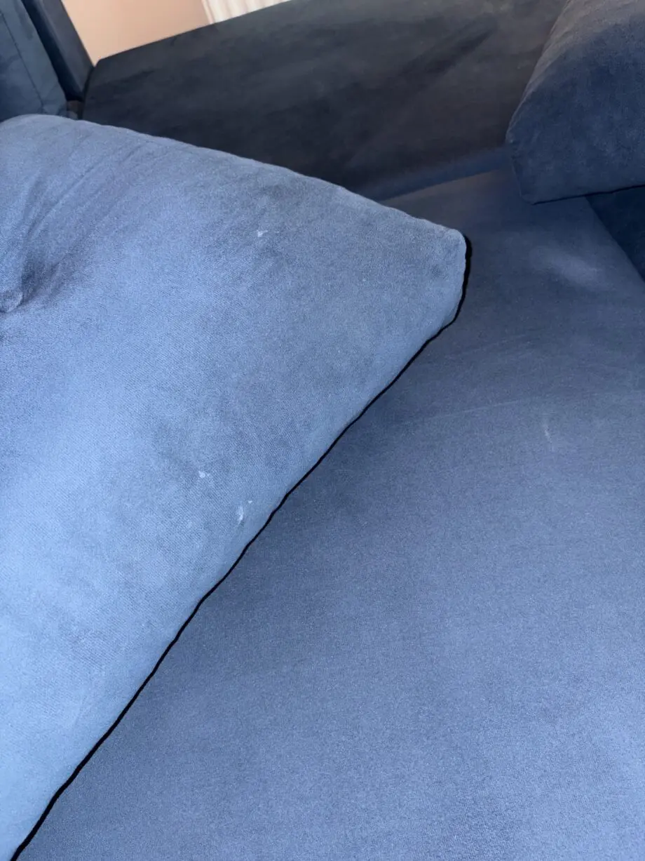 blue Corner sofa bed