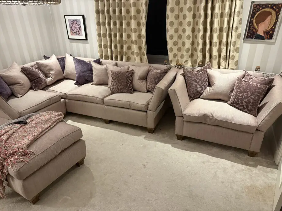 Duresta Luxury Fabric Sofa - Cushion Back