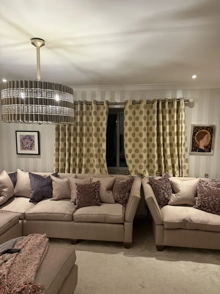 Duresta Luxury Fabric Sofa - Cushion Back