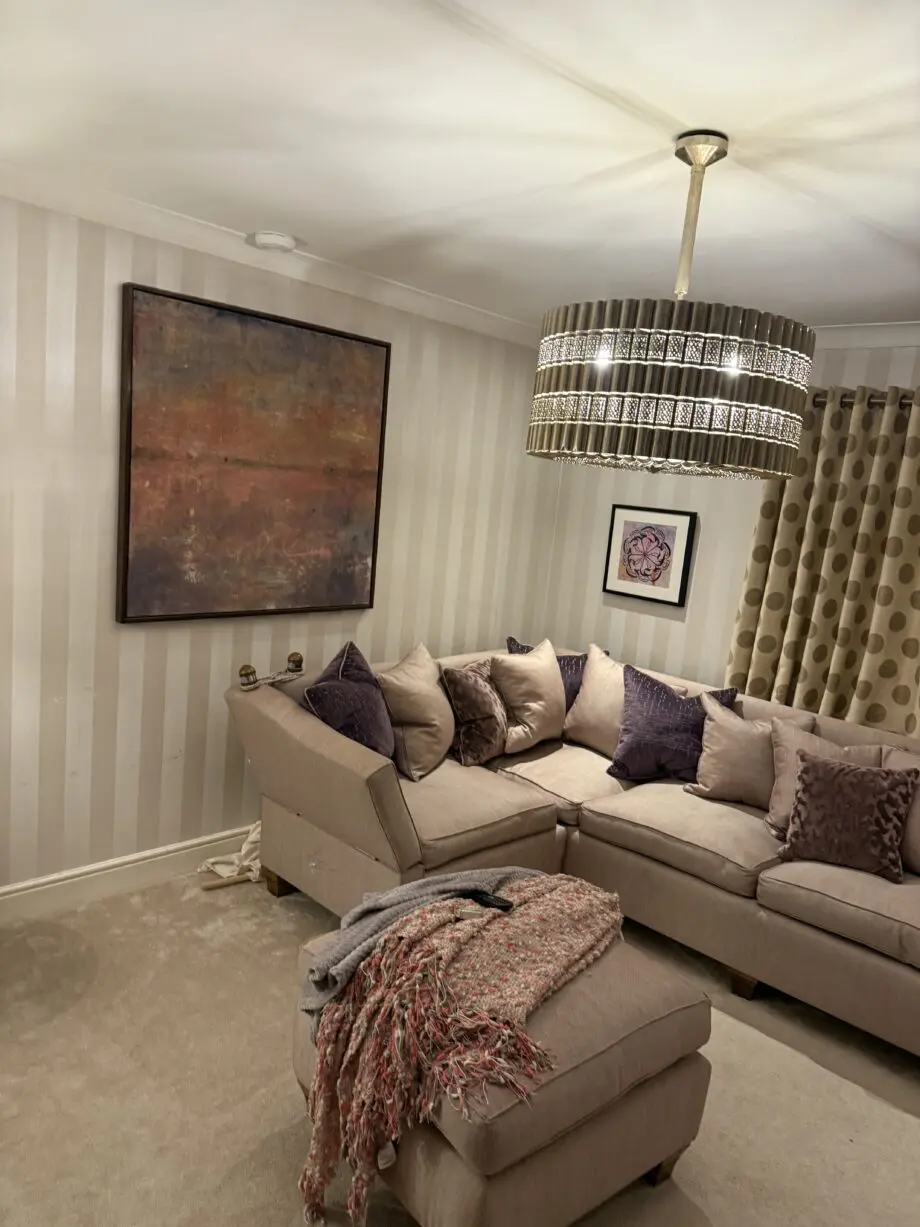 Duresta Luxury Fabric Sofa - Cushion Back