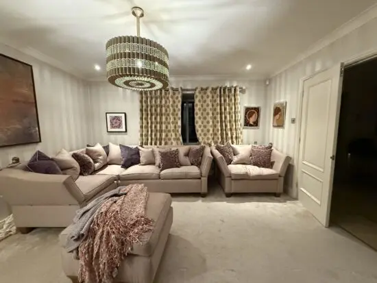 Duresta Luxury Fabric Sofa - Cushion Back