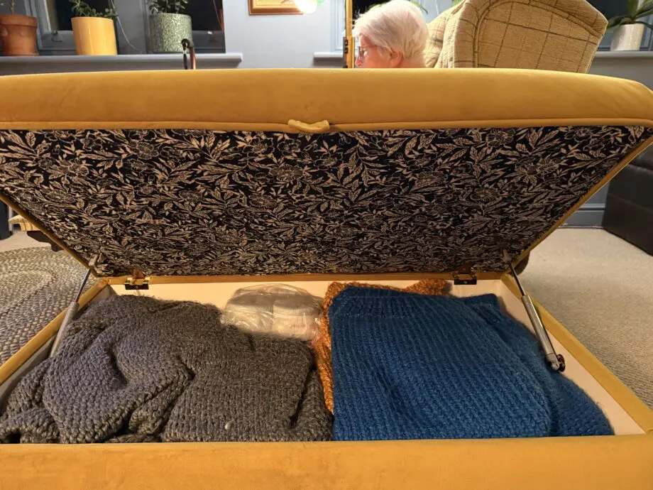 DFS Patterdale Velvet Sofa in Turmeric