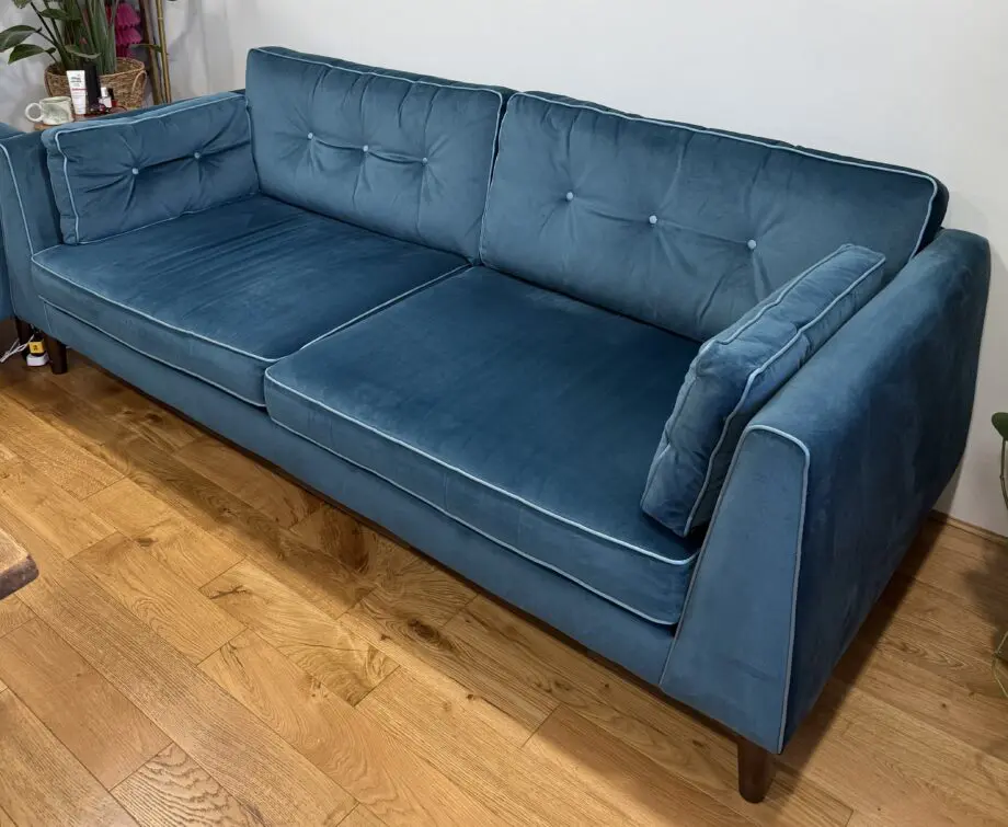 Sofology 4 seater sofa and chair
