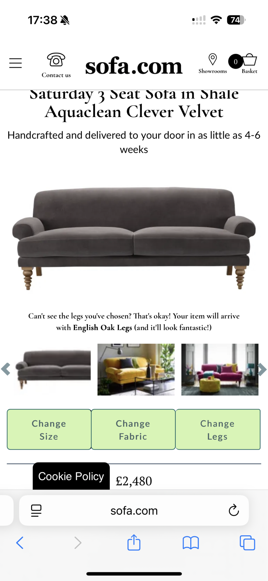 Sofa.Com Saturday Sofa