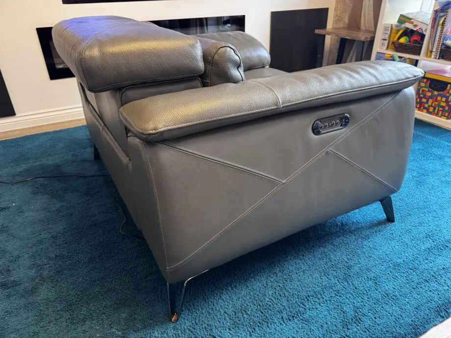 DFS Grey Caldo Single Seater Power Recliner