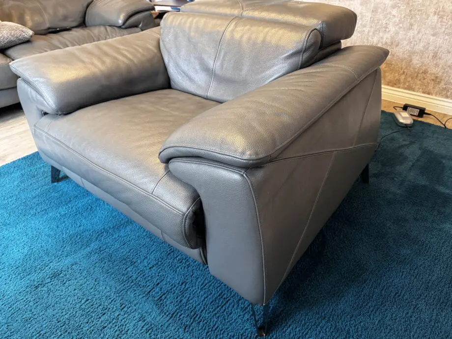 DFS Grey Caldo Single Seater Power Recliner