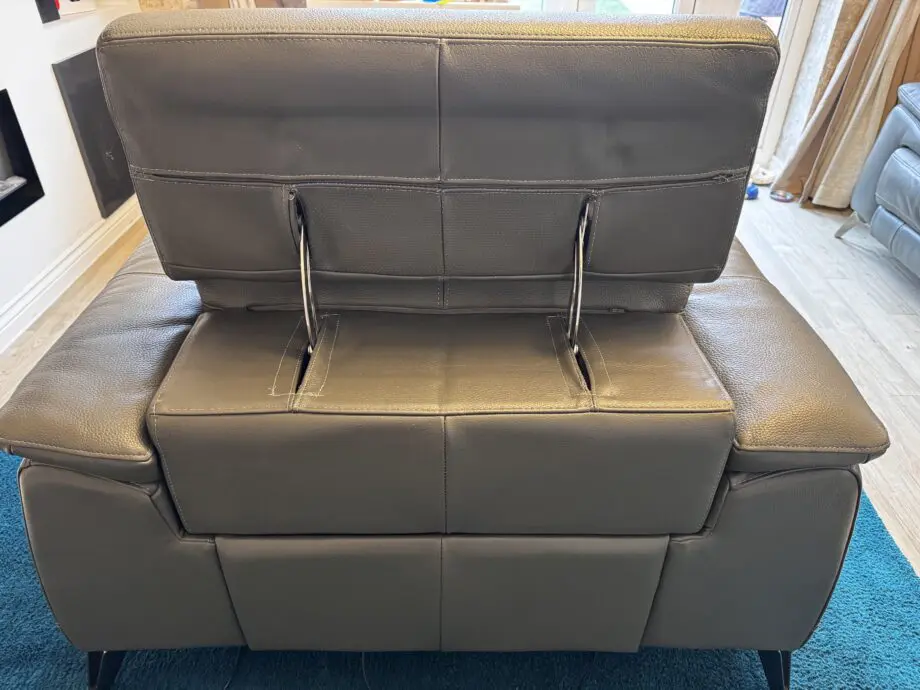 DFS Grey Caldo Single Seater Power Recliner