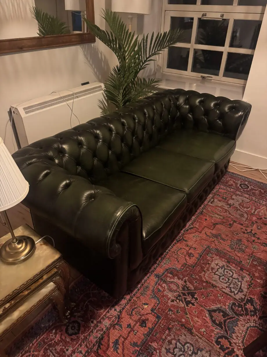 Thomas Lloyd 3 Seat Green Sofa